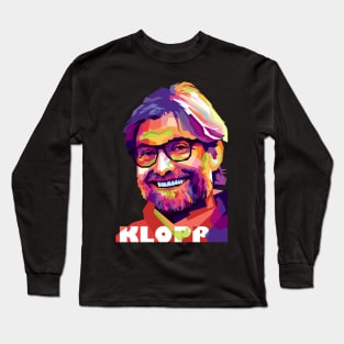 Jurgen klopp smile Long Sleeve T-Shirt